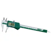 Insize Electronic Digital Small Point Caliper, 0-6"/0-150mm (1169-150)