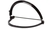 Pyramex Black Full Brim Hard Hat Adapter Full Brim Adapter Dielectric