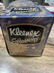 Kleenex Expressions celestial Design Vintage 1995 New
