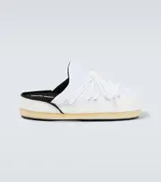[Moon Boot] Moon Boot Icon nylon slides AU 11 white