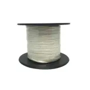 White Light Duty Hook-up Wire - 25m