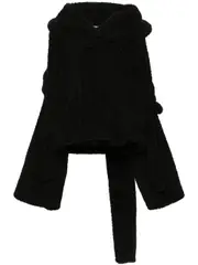[Ottolinger] sherpa coat XS Black