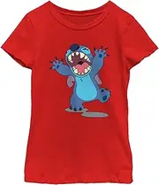[Disney] Girl's Lilo & Stitch Monster Stitch T-Shirt