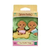 Sylvanian Families Toy Poodle Twins Figure 5425