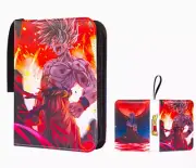 Dragon Ball Z TCG BINDER Fusion World GOKU Vegeta trading Card Book Album 4 GRID