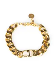 Gold Chainlink CD Bracelet
