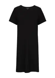 Eileen Fisher Stretch-crepe Mini Dress - Black - M (UK 14-16 / L) M (UK 14-16 / L)