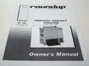 AJ Antunes Roundup Vertical Contact Toaster VCT-2000 Owners Manual