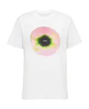 graphic-print T-shirt S White