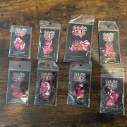 Helluva Boss Pin Up Set of 8 Limited Edition Enamel Pins New Sealed-lot
