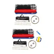 Professional Volleyball Net Quick Easy Setup for Outdoor Grass Pool Beach