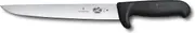Victorinox Fibrox Straight Back Blade Sticking Knife, Black, 5.5503.25