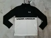 Youth Boys Large Loose Fit Under Armour Heatgear Quarter Zip Pullover