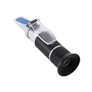 Glycol Refractometer Car Antifreeze Battery Acid Engine Coolant Tester Tool Rha-503atc