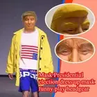2024 Presidential Election Dress Up Latex Mask Funny Headgear' Play A0G9