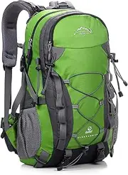 40L Men Women Trekking Backpack Mountaineering Bag Outdoor Travel Tent Backpack for Camping Hiking Backpack Green