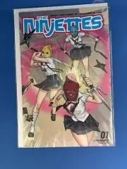 NINJETTES #1A Cover art Leirix DYNAMITE ENTERTAINMENT