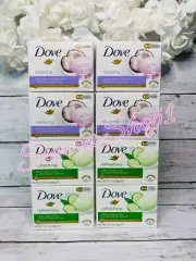 8x90g Dove Soap Bars Bundle Dove Cucumber&Coconut Jasmine 4 Of Each