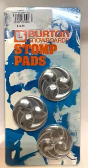 Vintage Burton Snowboards Stomp Pads Set New NOS