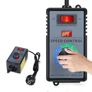 Speed Controller 230 V, Frequency Converter 230 V, Motor Voltage Regulator AC 220 V 10 A Highest Power 4000 W, EU Plug As Shown