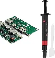 Cooling Thermal Paste - High Performance Thermal Compound for CPU and GPU Cooling | Easy application, non-conductive formula, ideal for overclocking, PC, efficient heat dissipation