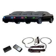RGB Multi Color Bluetooth Headlight Halo kit for Chevrolet Cavalier 00-04 (for: Chevrolet)