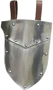 [MEER_CRAFT] Medieval Handmade Vintage Soldier’s Tasset Belt Featuring Shields and Armor Authentic Antique Medieval Soldiers Tasset Belt Costume LARP
