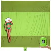 Beach Blanket Sandproof Waterproof Extra Large Beach Mat Oversized & Compact ...