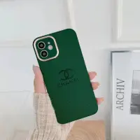 在飛比找蝦皮購物優惠-Iphone 鋁製相機 CHANEL 手機殼雕刻毛氈📱📱