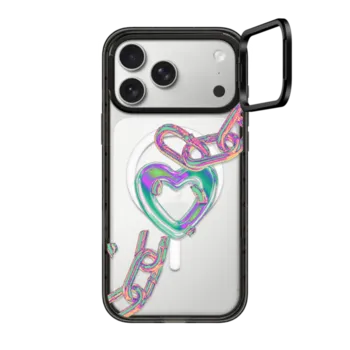 iPhone 17 Pro Max Impact Ring Stand Case MagSafe Compatible Chain by A Subtle Space