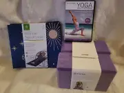 Yoga Set with Yoga Mat, Yoga Blocks, and Yoga CD