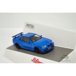 Schuco 1:64 Nismo R34 GT-R Z-tune 壓鑄模型車