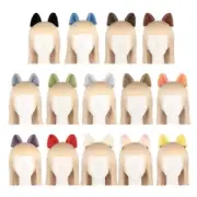 Bendable Ear Shape Hair Clip Hair Clips for Children Cosplay Party