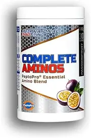 International Protein Passionfruit Flavour Complete Aminos BCAAs Powder 320 g