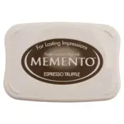Tsukineko Memento Dye Ink Pad Fade Resistant Stamping Pad Espresso Truffle Brown
