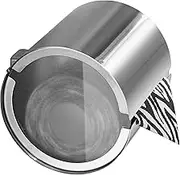 JunSun Modern Toilet Paper Holder Round Tissue Paper Roll Holder Waterproof Wall Mounted -Stainless Steel, Brushed Nickel