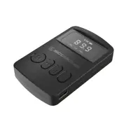 Portable Bluetooth FM Transmitter/Receiver for Home, Car & Airplane Use