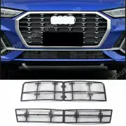 For Audi Q3 2019-2022 Front Grille Mesh Insert Stainless Insect-Proof Net Cover (for: Audi)