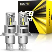 H4 9003 LED Headlight Conversion Kit Hi Lo Beam Bulbs Light Super White AUXITO (for: Smart)