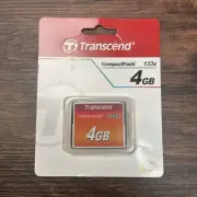 Transcend 4 GB 133X CompactFlash Memory Card TS4GCF133