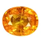 1.26 Ct. Natural Top Orange Mandarin Garnet WITH GLC CERTIFY