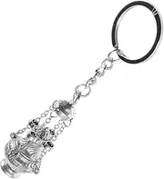 TEMPNAP Unique Incense Burner Key Chain Pendant Decorative Keychain for Car Bag Stylish Portable Accessory Present for Friends Family
