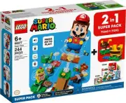 2 in 1 LEGO Super Mario Starter Expansion Set Super Pack Adventures 71360- 71393