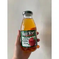 在飛比找蝦皮購物優惠-Treetop樹頂100%蘋果汁 300ml 玻璃瓶 app