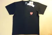 Kaws x Uniqlo UT 2016 Short Sleeve Graphic Pocket T-Shirt "Heart" Black