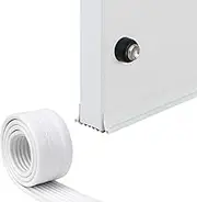 39 in Door Draft Stopper,Windproof Dustproof Mosquito-Proof Under Door Draft Stopper,Under Door Seal,Door Sweep,Insulation from Noise and Cold Air,Suitable for Outdoors,Indoors,Bathrooms and Bedrooms
