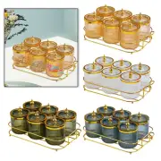 Compartment Appetizer Food Display Dish Platter for Candy Appetizer Chip Dip