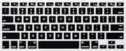 CaseBuy MacBook Air 13 inch Keyboard Cover for 2012-2017 MacBook Air 13 Inch A1369 A1466 & MacBook Pro 13 Inch, 15 Inch(with or Without Retina Display, 2015 or Older Version), Black