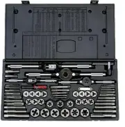 Vermont American 21739 58 Piece Tap and Die Set #6 to 3/4" Made in USA