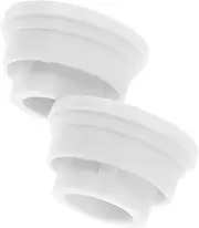 Abaodam 2pcs Rubber Pool Ladder End Caps Stylish and Easy to Install Safety Bumpers for Inground Pools Non- Design for Enhanced Grip Rubber Caps for Ladder Accessories